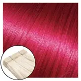 Babe Tape-In Hair Extensions Dark Fuchsia/Pamela 18"